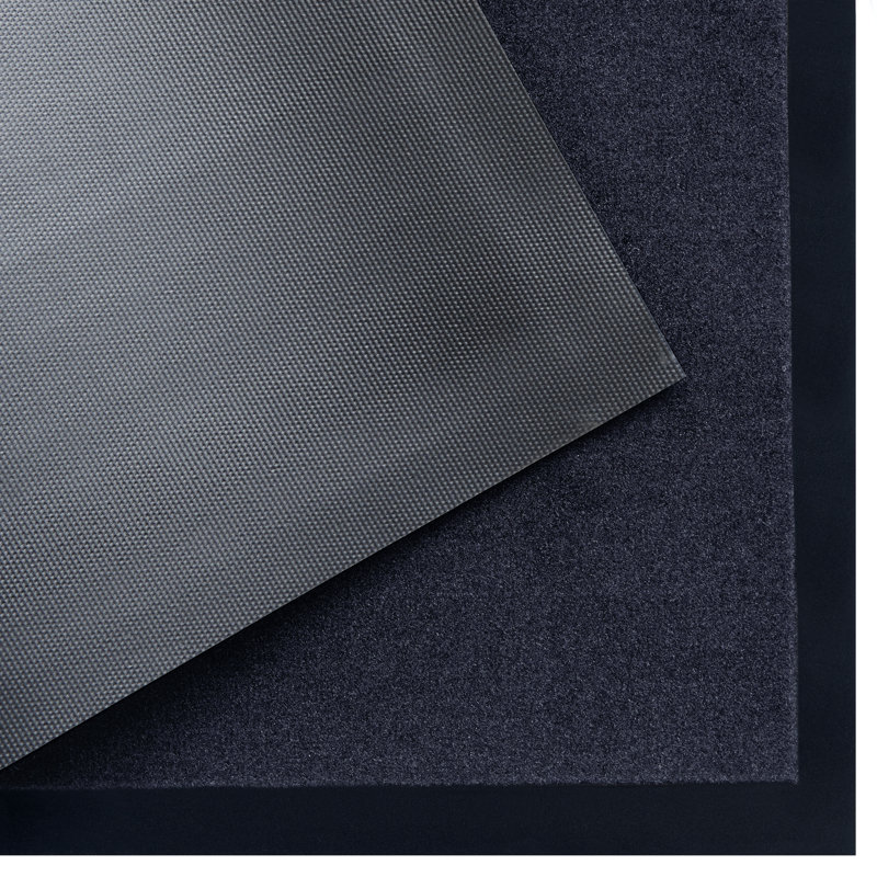 Andino 57 x 75 cm Non-Slip Indoor/Outdoor Door Mat, Anthracite Grey