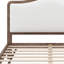 Base de lit plateforme avec tête de lit-130488961