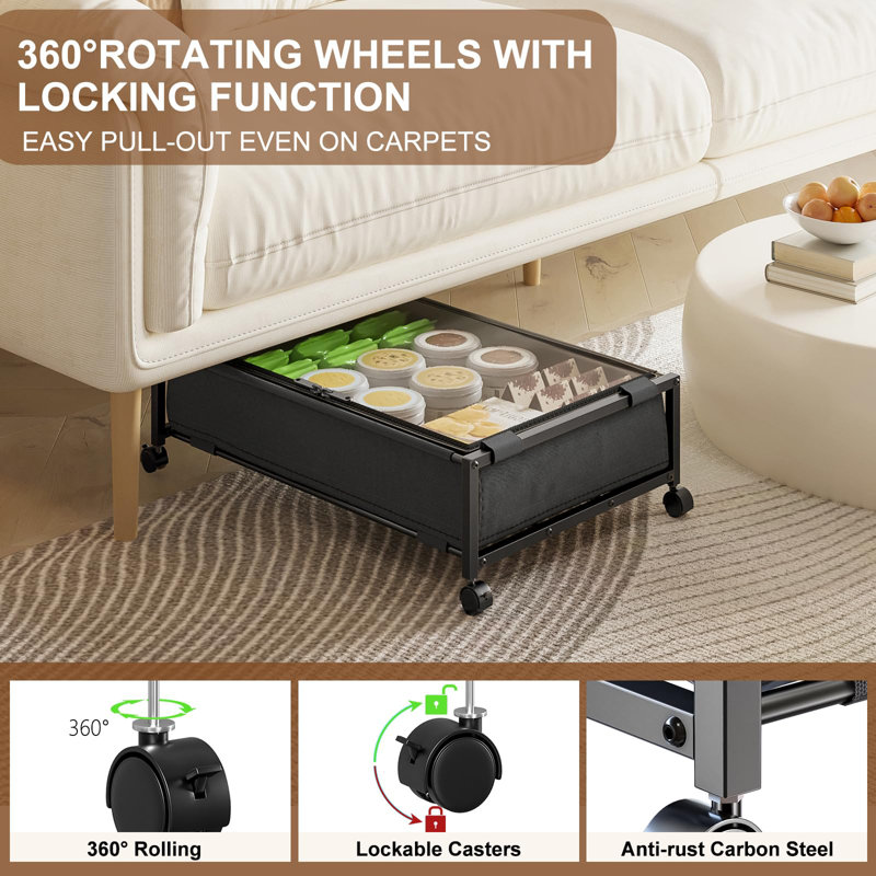 Rebrilliant Belda Underbed Storage