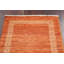 Tapis de couloir oriental orange 3 x 9 Gabbeh