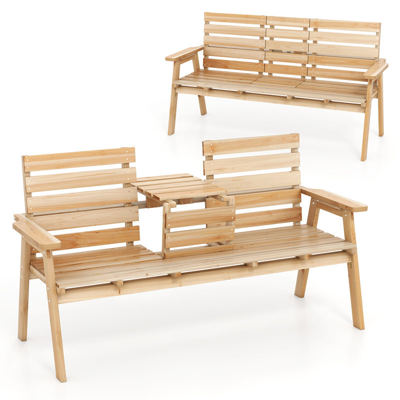 Wood Outdoor Bench