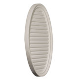 37"H x 25"W x 2 1/8"D Vertical Oval Gable Vent