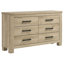 Commode de chambre à 6 tiroirs
