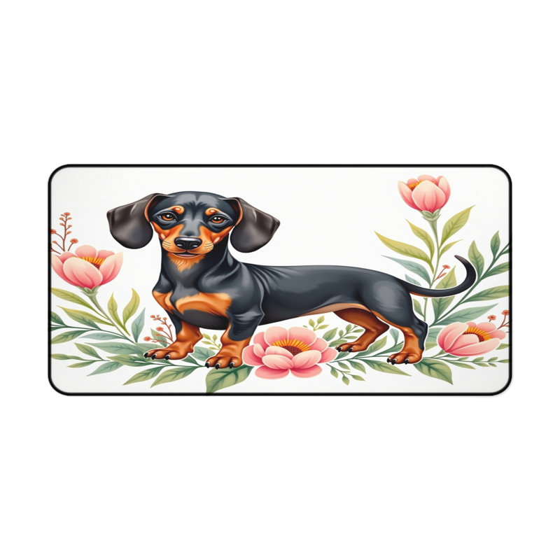 Polyester Desk Pad, 14.4x12.1