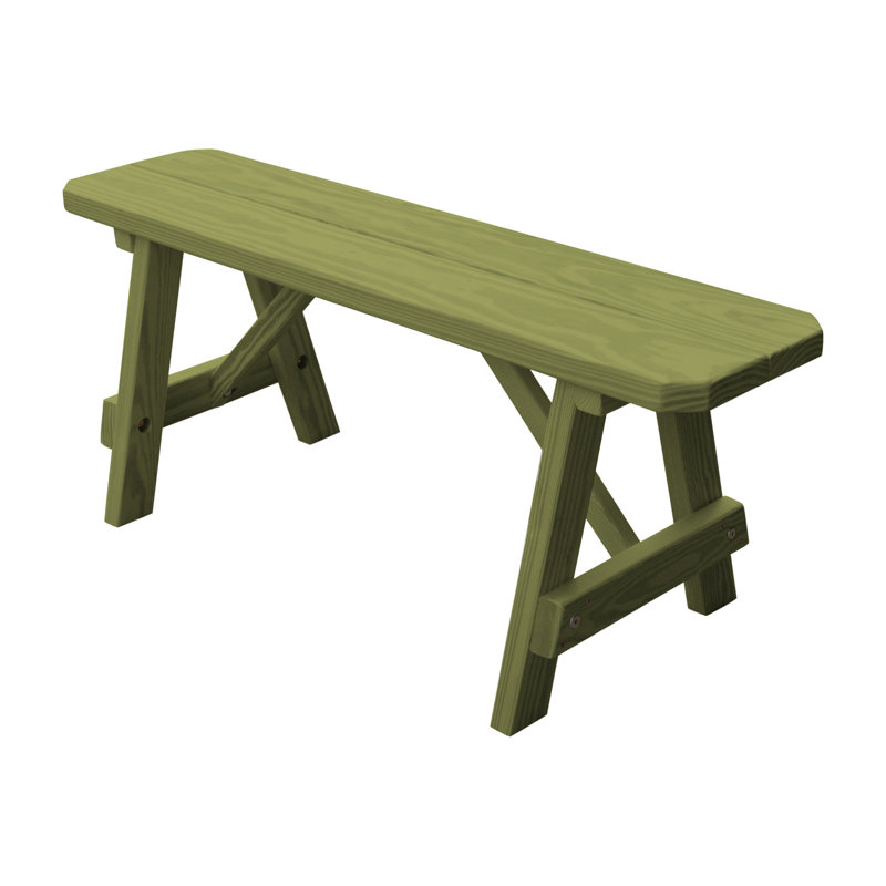 Banc de pique-nique en bois Springport, Teinte tilleul