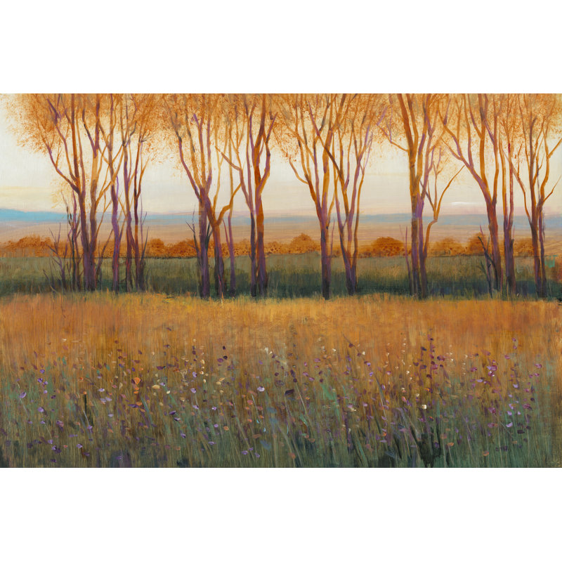 Glow in the Afternoon II - Painting, Wrapped Canvas, 20 cm H x 30 cm W