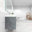 Base de meuble-lavabo mural 60 po avec dessus en acrylique renforcé Noble Moreno-1735985171