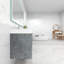 Base de meuble-lavabo mural 72 po Moreno avec plateau en acrylique renforcé Moreno-480673378