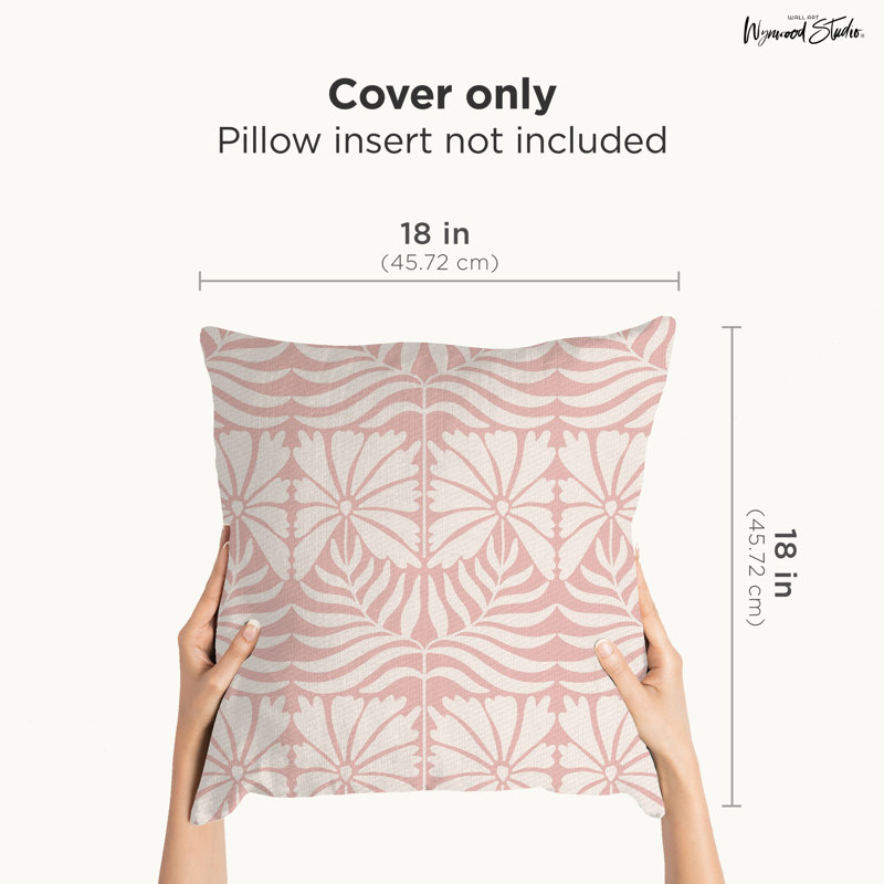 Floral Pillow Cover