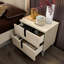 Staley 60cm W Manufactured Wood Bedside Table