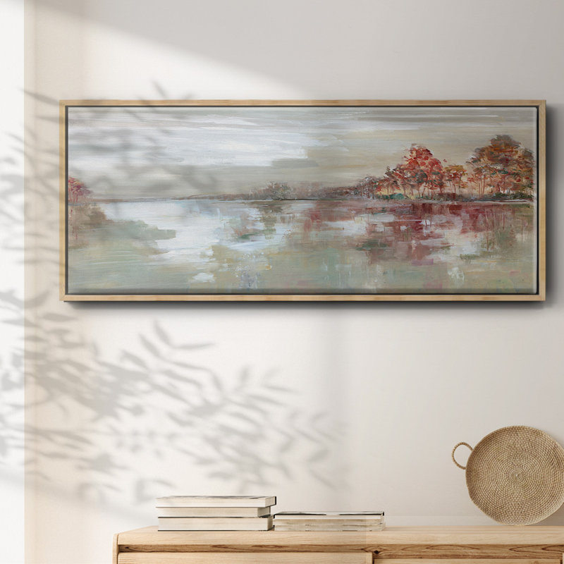 Scenic Sunrise - toile encadrée, H 20 po x l 50 po