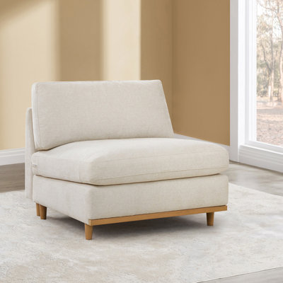 Fauteuil d'appoint surdimensionné 34 po Laima Assiatou