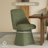Swivel Fabric Upholstered Dining Chair-1059280871