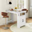 Faux Marble Top Dining Table