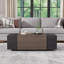 Table basse simple avec rangement Aggaria Block 1