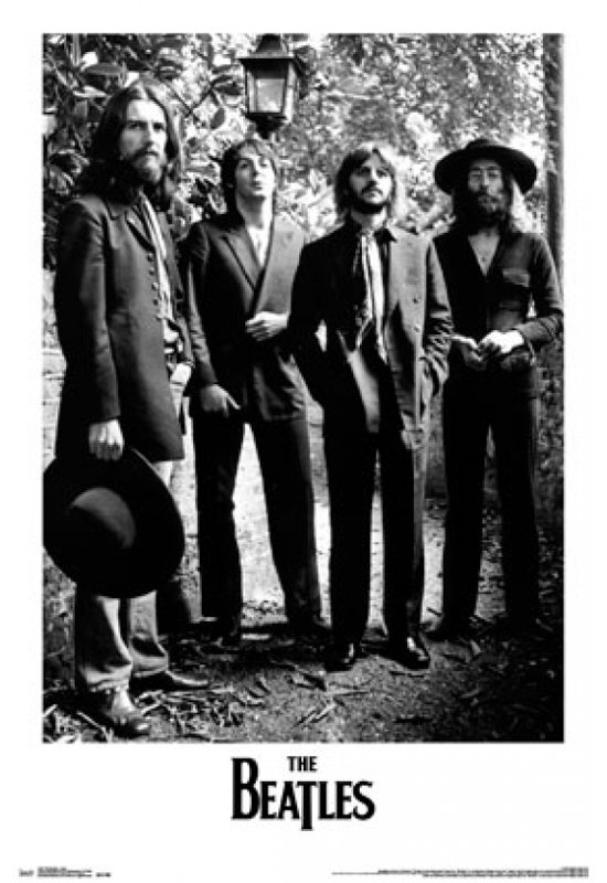 The Beatles - Lamp, reproduction d'affiche (22 x 34)