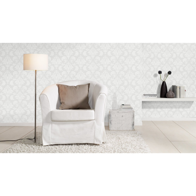 10.05m x 53cm Textured Matt Wallpaper Roll
