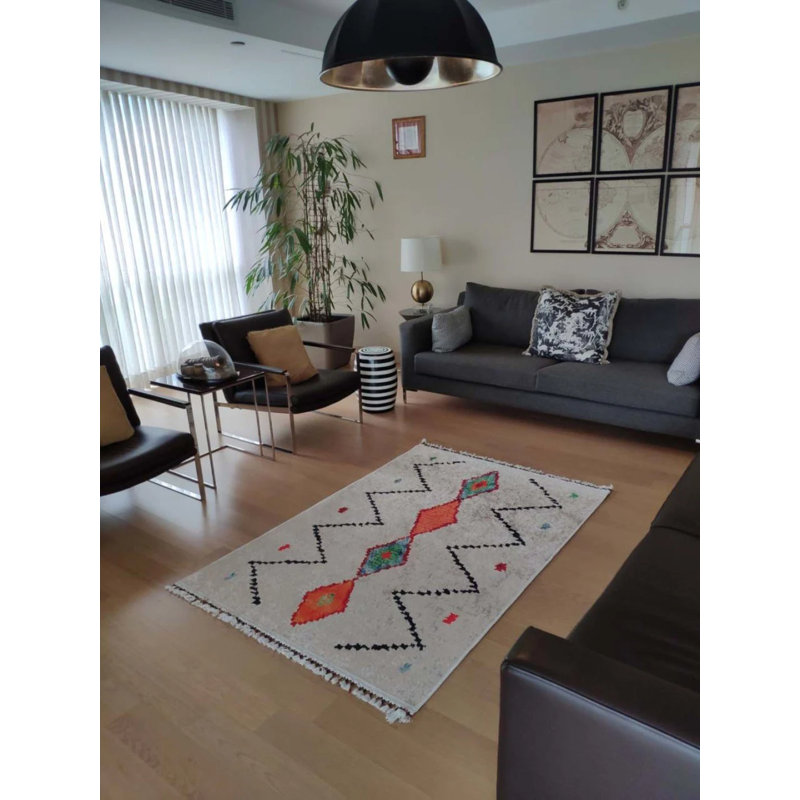 Tapis Toscana avec envers antidérapant, Rectangle 3 pi 11 po x 12 pi 5 po