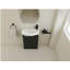 Lavabo de salle de bain autoportant 23 "avec lavabo, porte