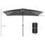 Aquisha 295cm Market Parasol
