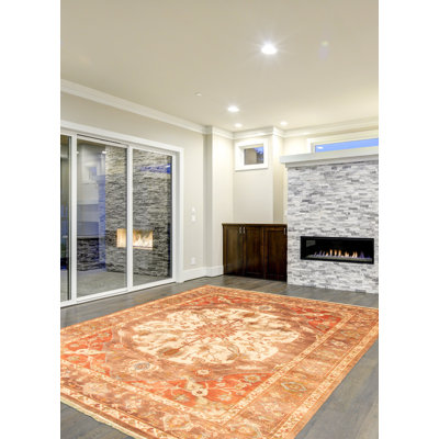 Bohdan Wool Oriental Indoor Rug