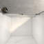 Porte de douche coulissante sans cadre, verre trempé clair de 5/16 po (8 mm), couche épaisse facile à nettoyer-118574733