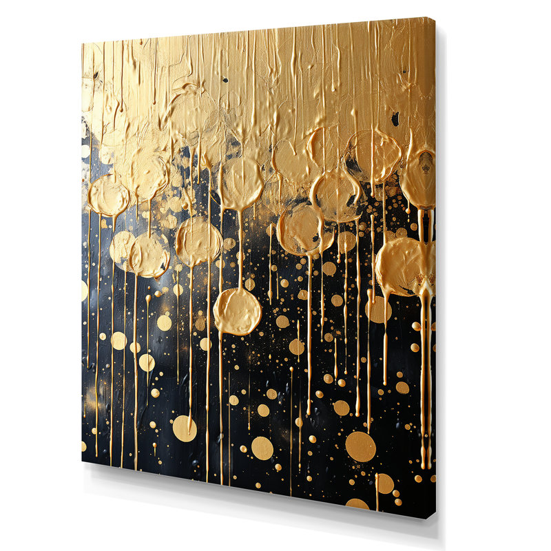 «Black Elegant Explosions - Fireworks», art mural, Toile tendue, H 32 po x l 24 po x P 1 po