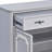 Martineau 2-Door Accent Cabinet in Gray