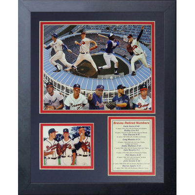Atlanta Braves Greats Framed Memorabilia