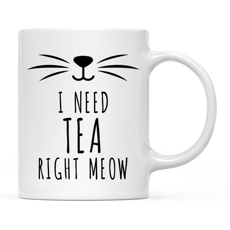 Tasse à café «Funny Cat Lover My Cat And I Speak Shit About You», J’ai besoin d’un bon Méaou
