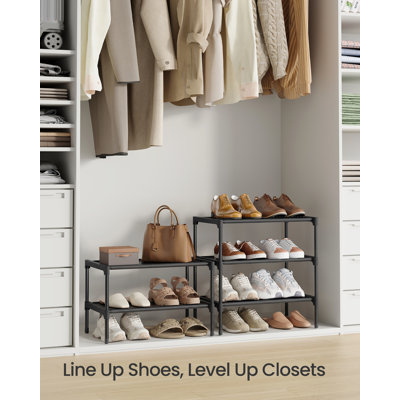 3 Pair Shoe Rack