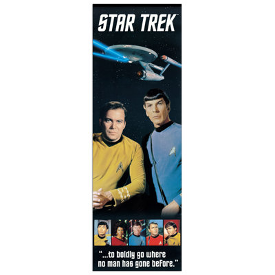 Star Trek - No Frame Print on Wood