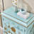 Modern art hand painted accent cabinet