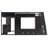 L-Shaped Wood Gaming Loft Bed With Dual USB Ports & LED Lights-1771316614
