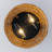 2-Light Natural Rattan Flush Mount