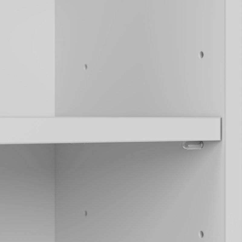 Katia 52'' Adjustable (sit to stand) Corner Desk, White