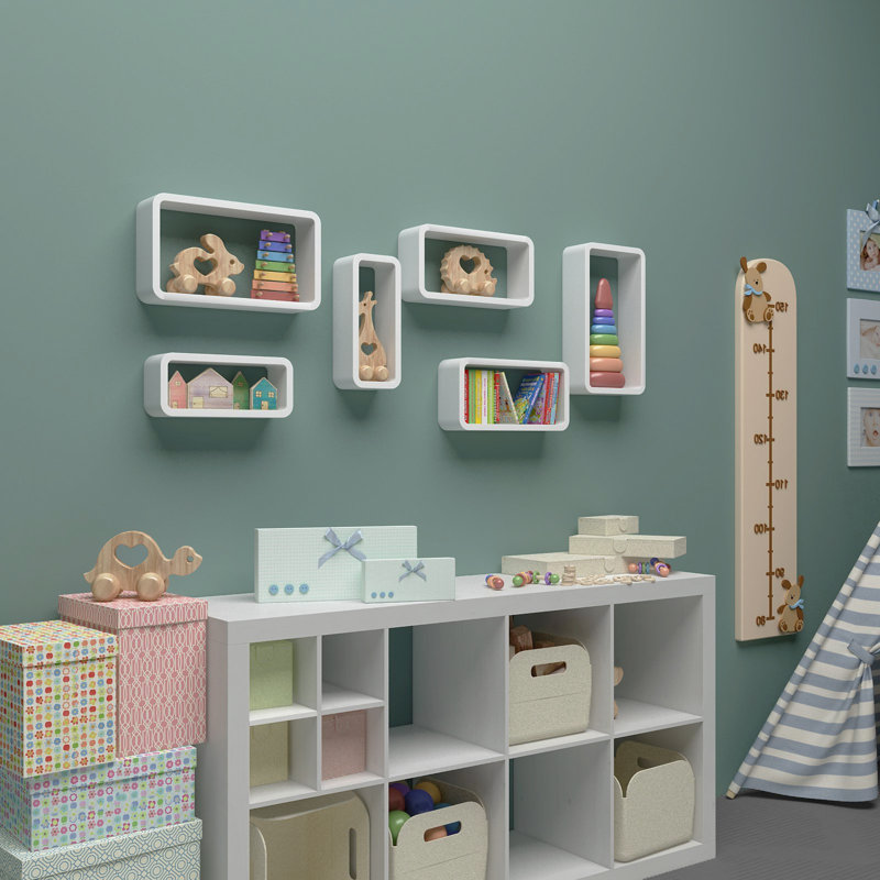 Machelle 3 Piece Floating Shelf