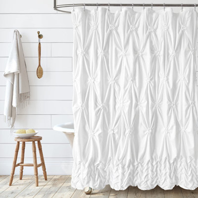 Jermesha Shower Curtain with Hooks Included