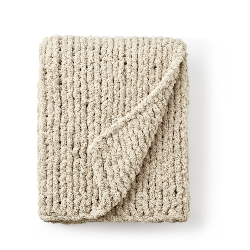 Très grand jeté Cozy Potato Chunky, Beige