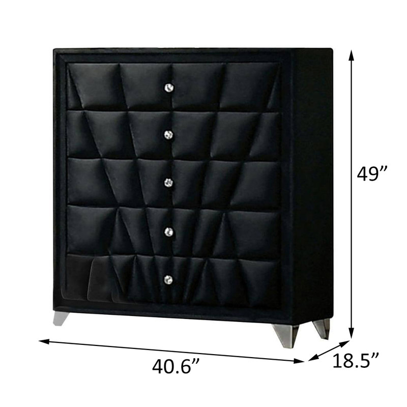Commode, noir, Noir