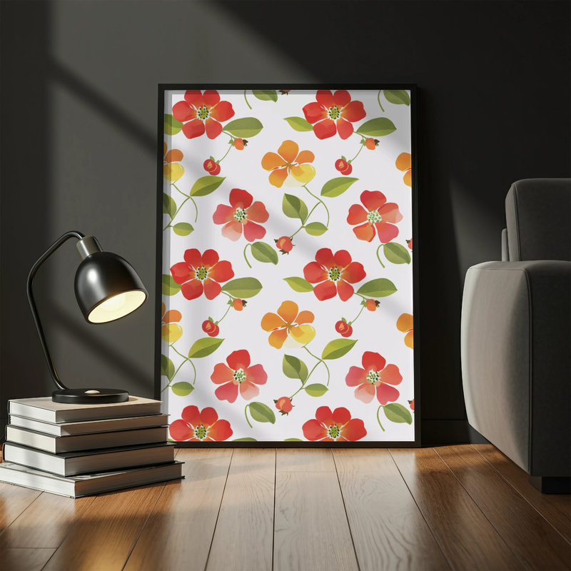Floral Botanical Matte Poster, 18x24