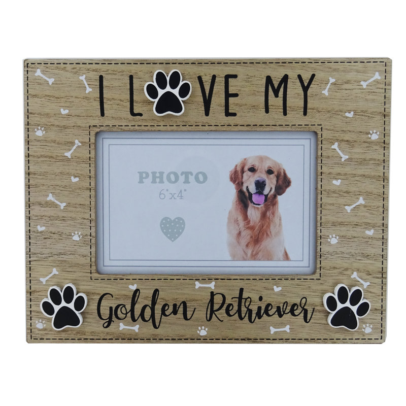 Daly Brown Solid + Manufactured Wood Picture Frame