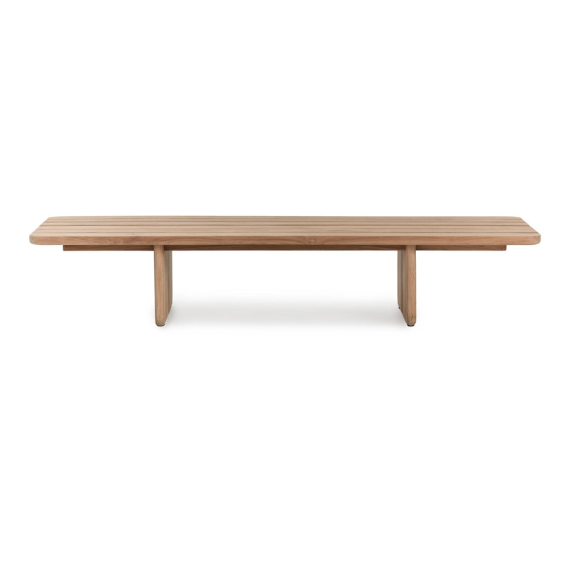Hudson 63" Outdoor Coffee Table Natural