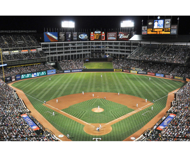 Globe Life Park à Arlington, H 16 po x l 24 po