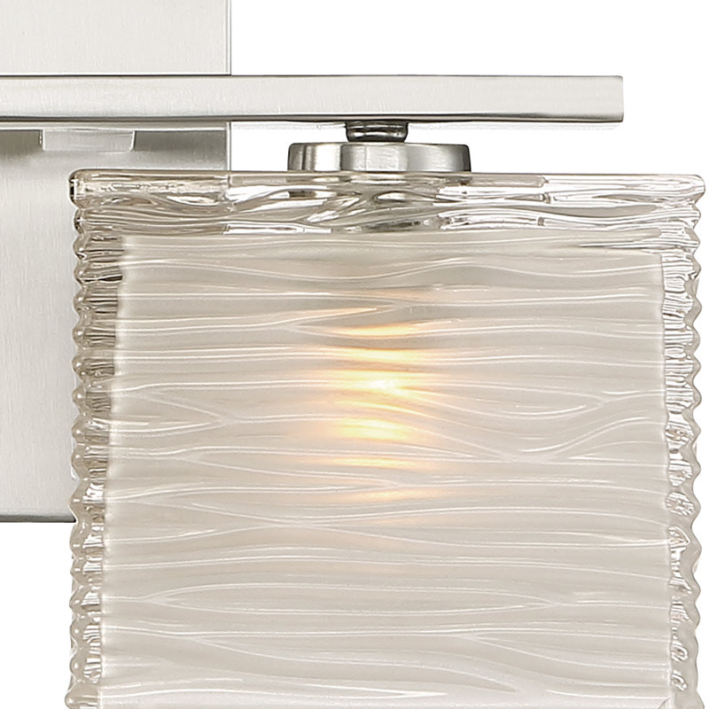 Dunreith 2 - Light Dimmable Vanity Light, Brushed Nickel