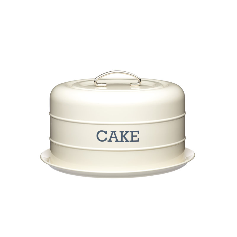 Living Nostalgia Domed Cake Tin, Cream