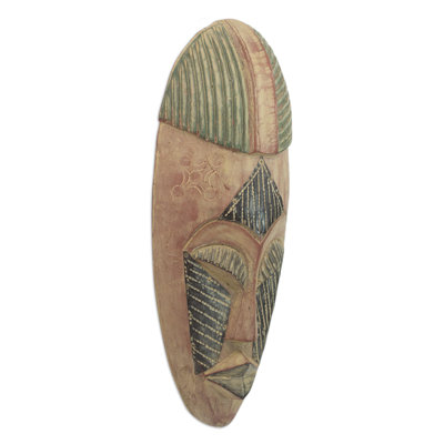 Handmade Traditional People Wall Decor on Solid Wood