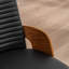 Chaise rembourrée en bois massif Carman-585278059