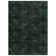 Tapis d'intérieur transitionnel en polyester vert foncé Gertmenian Shadow Thandi