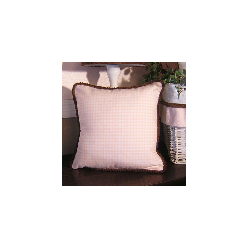 Coussin en coton Pink